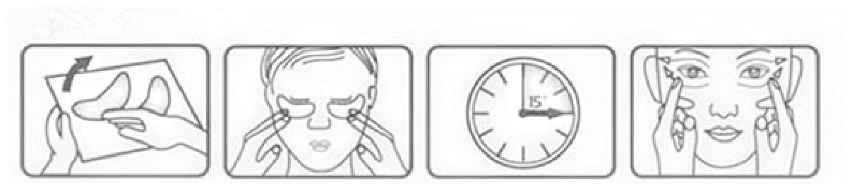 how to use 24K Gold Crystal Collagen Eye Mask.png