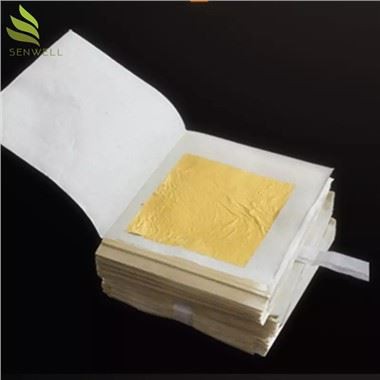 Zlatá listová fólia 24 K jedlé zlato