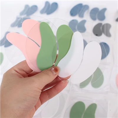 Opakovane použiteľné silikónové náplasti na oči